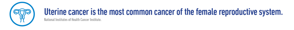 Uterine cancer is the most common cancer of the female reproductive system. National Institutes of Health Cancer Institute